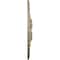 Ekena Millwork Bordeaux Deluxe Ceiling Medallion (Fits Canopies up to 4"), 23 5/8"OD x 3"ID x 2"P, Gobi Desert CM23BOGDF - alternate 4